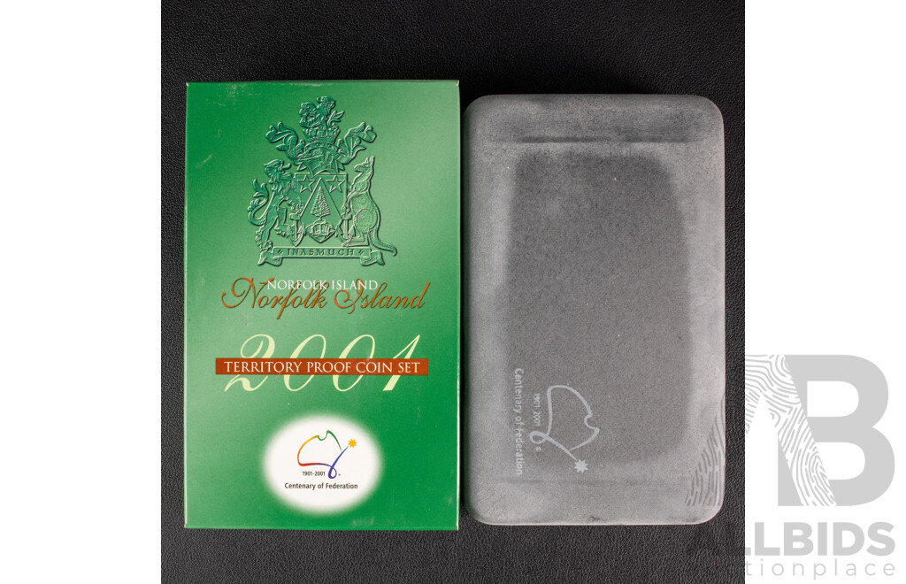 Australian RAM 2001 Three Coin Set, Federation - Norfolk Island