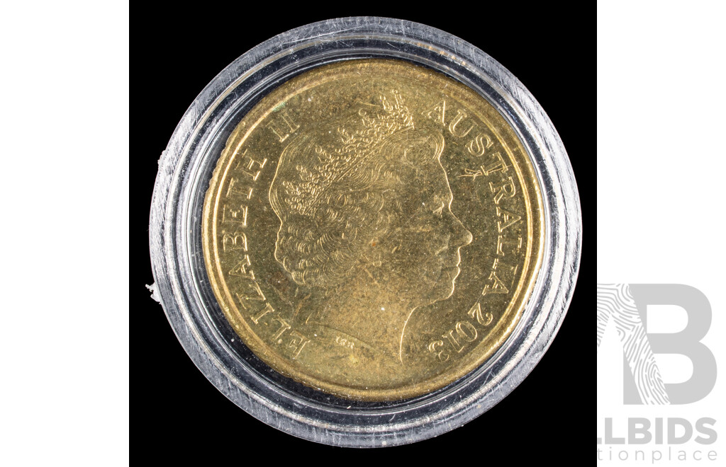 Australian 2013 coloured $2 coin.QE2 60 years Coronation