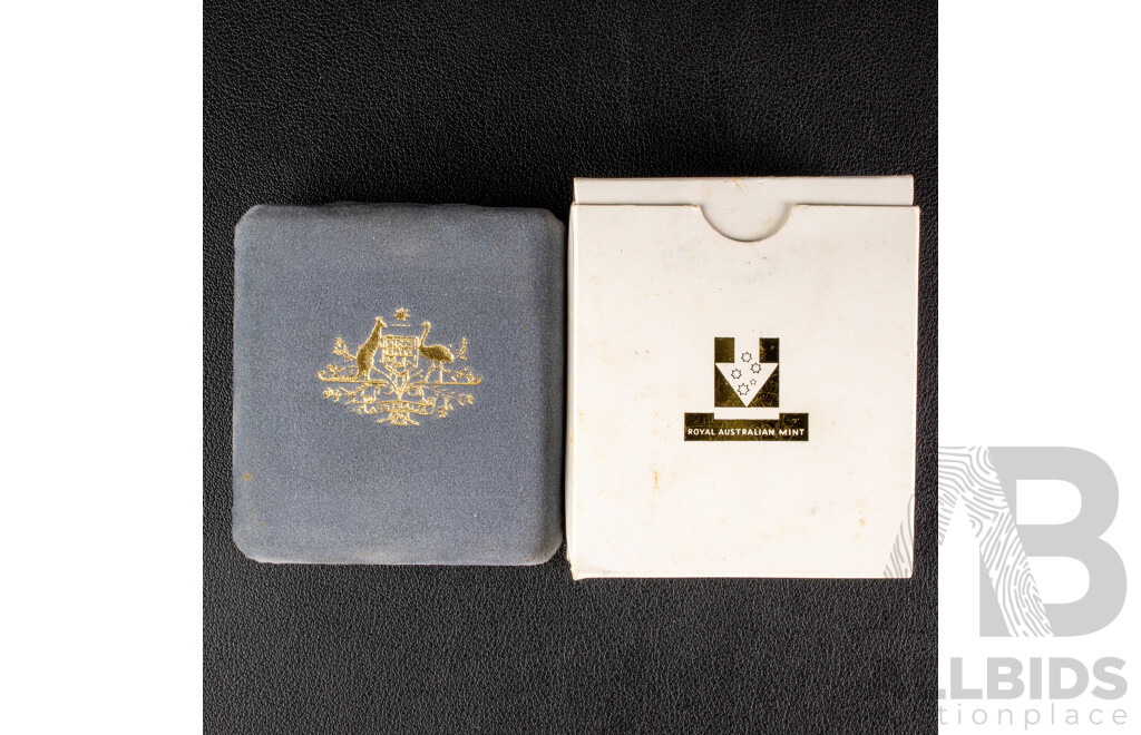 Australian 1984 Proof One Dollar Coin, First Year Issue