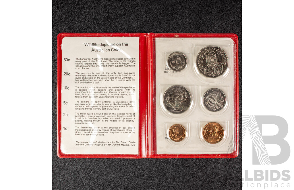 Australian 1978, 1980, 1982 RAM 6 Coin Sets.