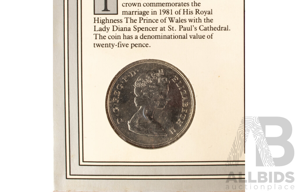 Royal Mint 1966 1977 1981 UK Crowns.