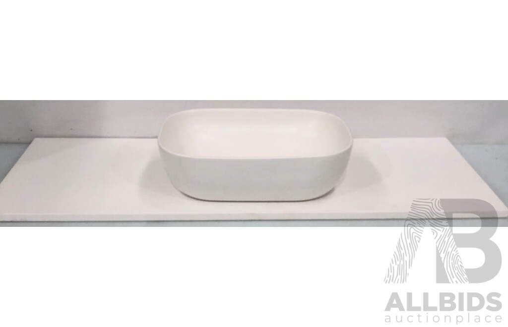 Marquis 750mm Wallmount Vanity - Notaio Walnut  - New - ORP $469.00