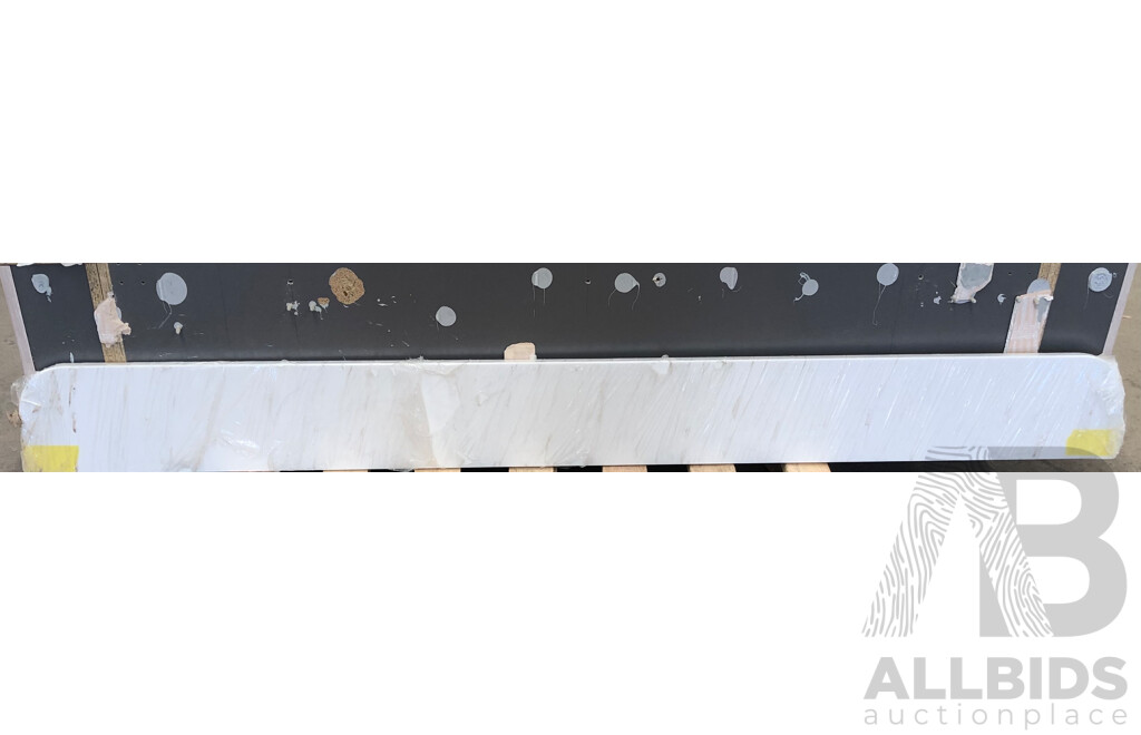 Marquis 1800mm Wallmount Single Basin Rounded Corner Vanity  - New