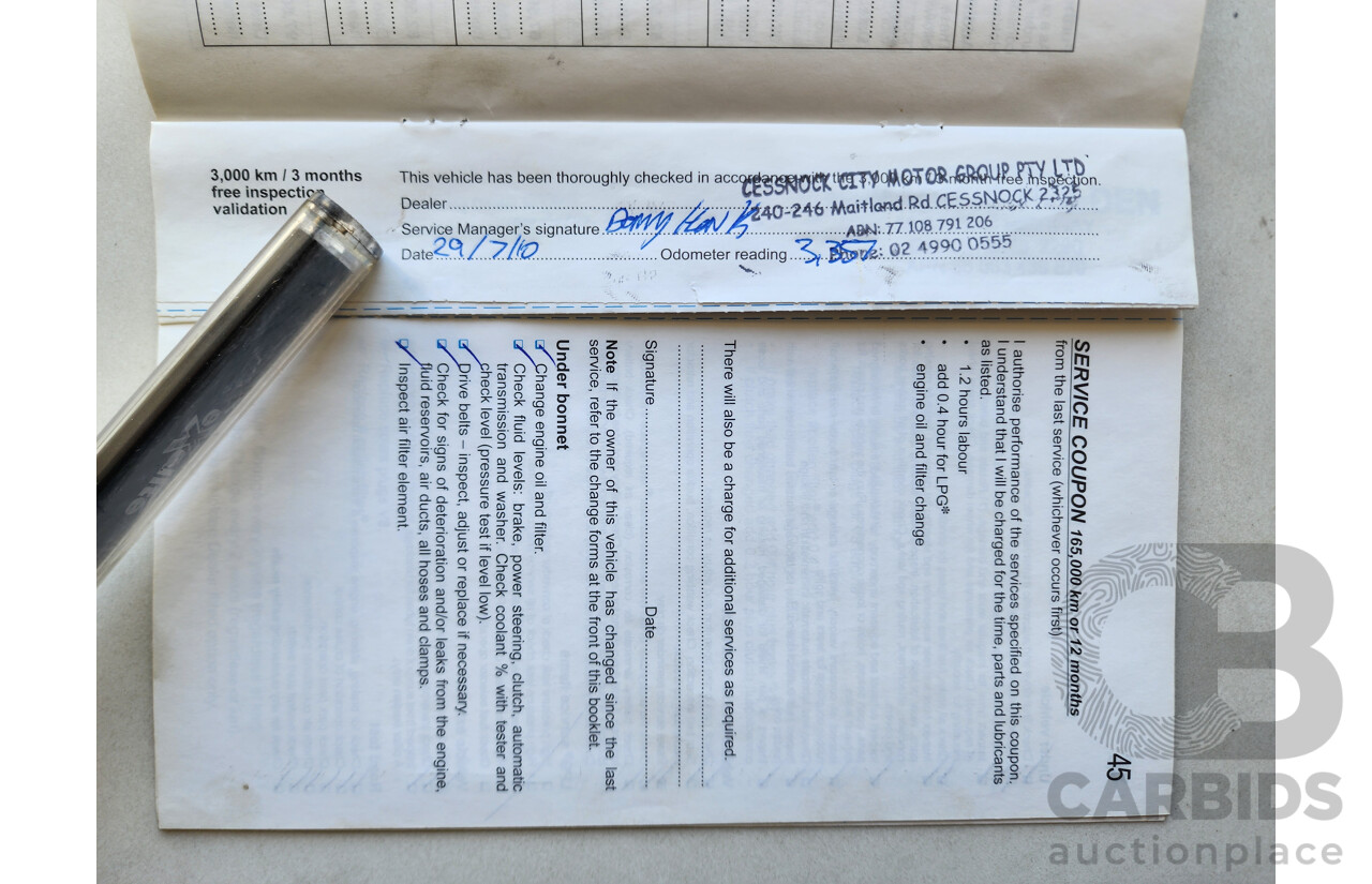 5/2010 Holden Commodore International VE MY10 4d Sedan Gold 3.0L