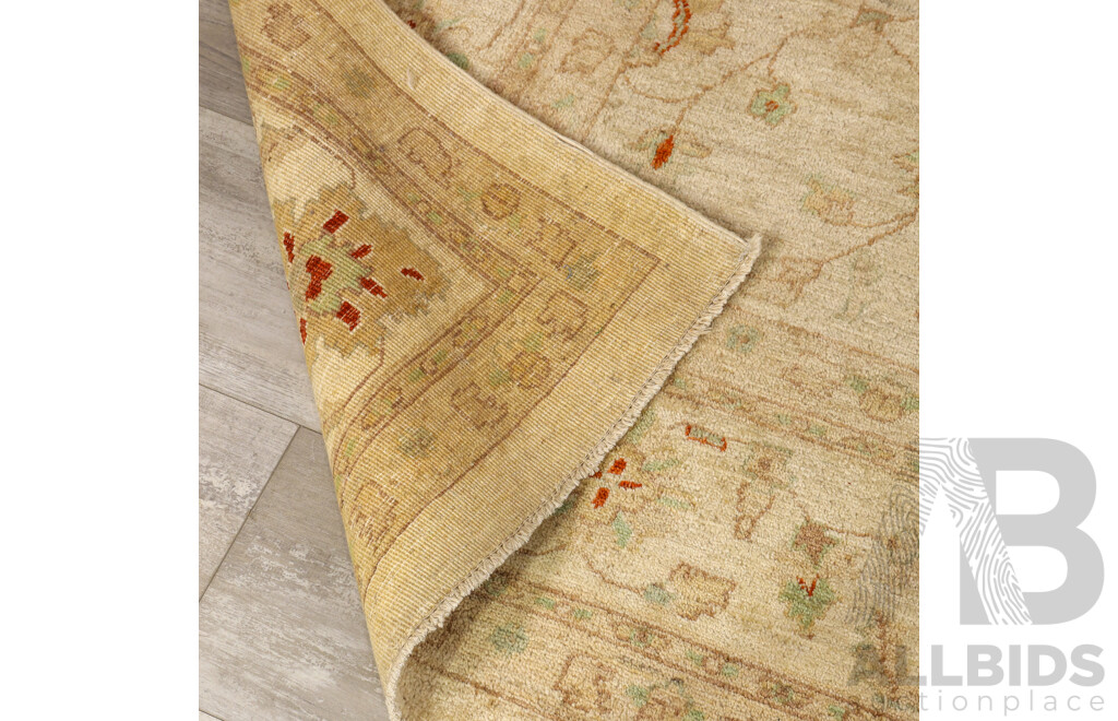 Woolen Afghan Choobi with Traditional Vegetable Dye Pattern