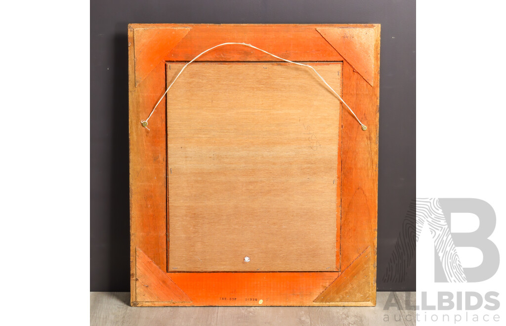 Vintage Bevelled Edge Mirror with Deep Gilt Frame