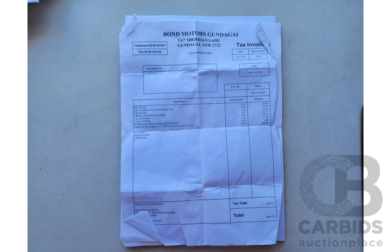 6/2012 Subaru Impreza 2.0i-L (awd) MY12 4d Sedan White 2.0L