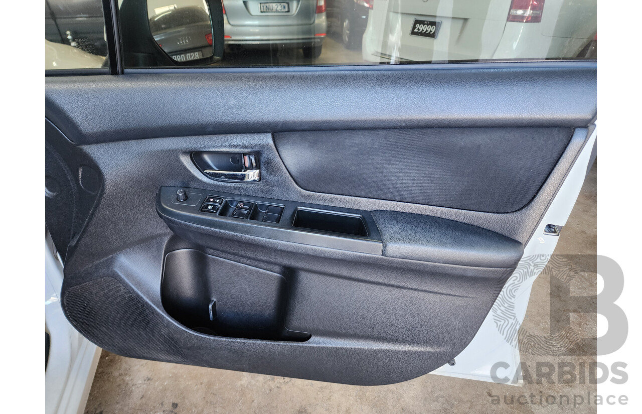 6/2012 Subaru Impreza 2.0i-L (awd) MY12 4d Sedan White 2.0L