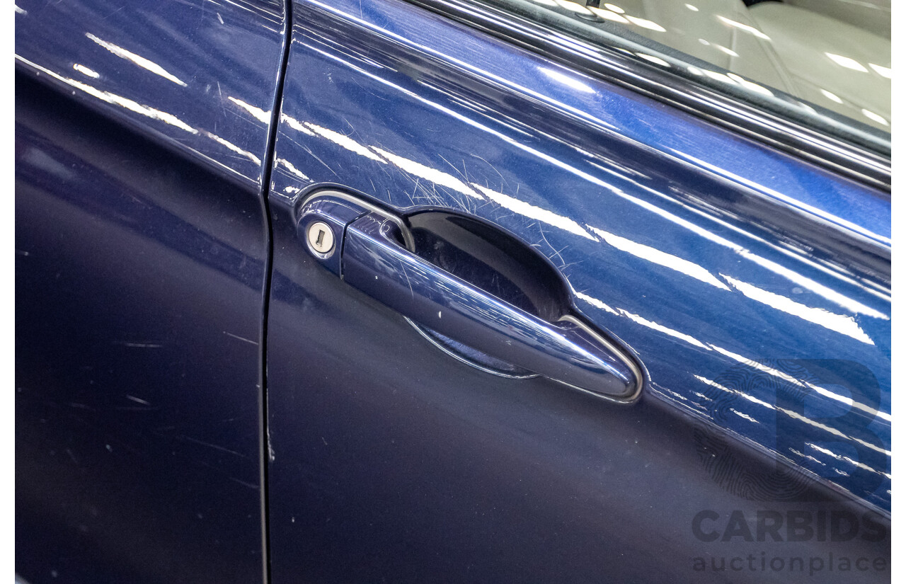 07/2016 BMW 330i M-Sport F30 LCI 4d Sedan Tanzanite Blue Metallic Turbo 2.0L