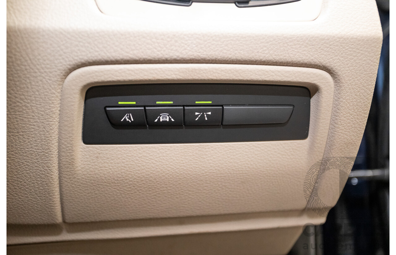 07/2016 BMW 330i M-Sport F30 LCI 4d Sedan Tanzanite Blue Metallic Turbo 2.0L