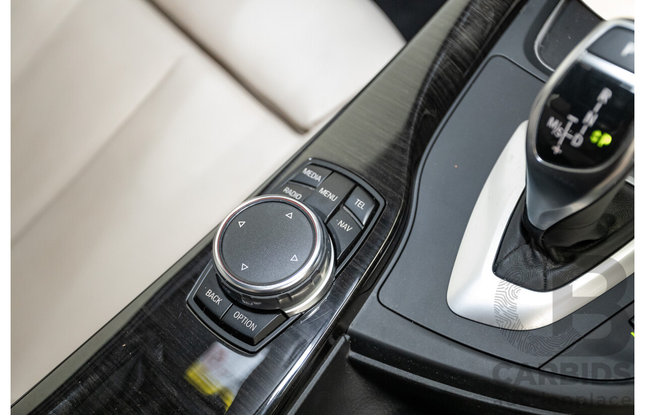 07/2016 BMW 330i M-Sport F30 LCI 4d Sedan Tanzanite Blue Metallic Turbo 2.0L