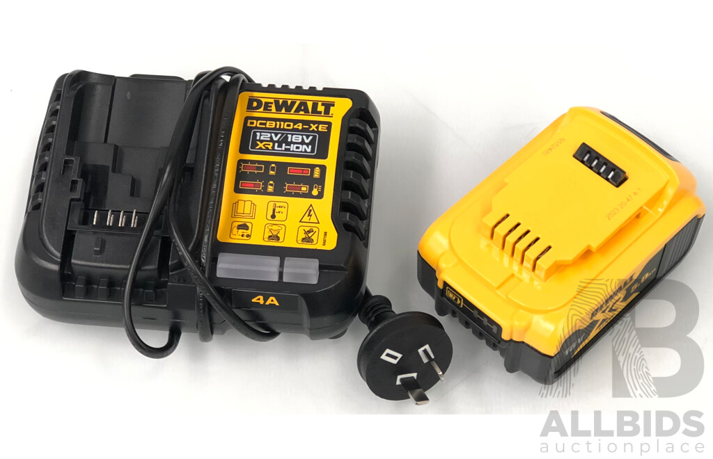 DeWalt XR 18 Volt Lithium Ion Hammer Drill/Driver and Impact Driver