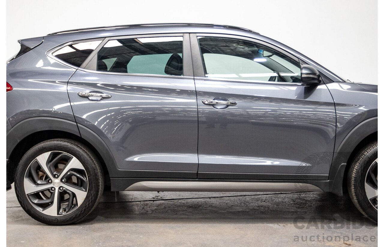 7/2016 Hyundai Tucson Highlander (AWD) TLe 4d Wagon Pepper Grey Metallic Turbo 1.6L