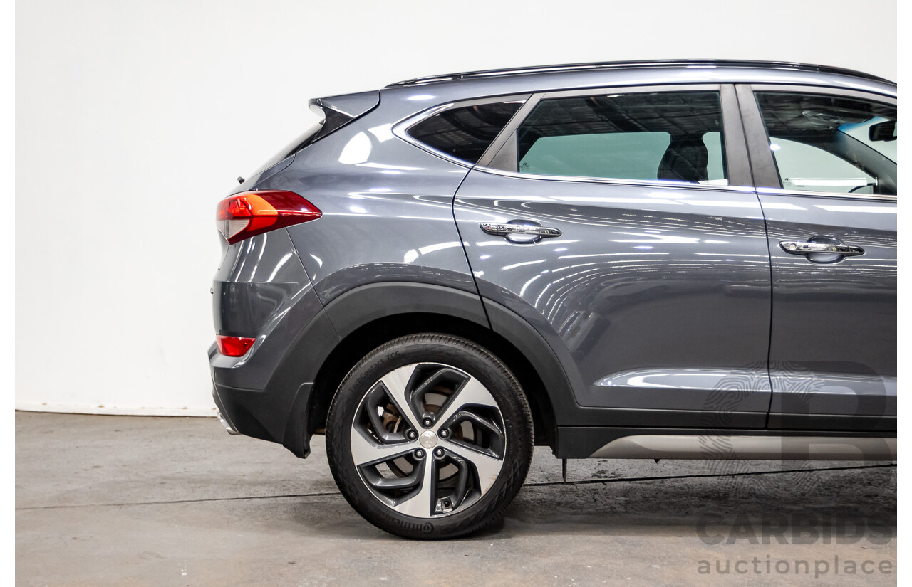 7/2016 Hyundai Tucson Highlander (AWD) TLe 4d Wagon Pepper Grey Metallic Turbo 1.6L