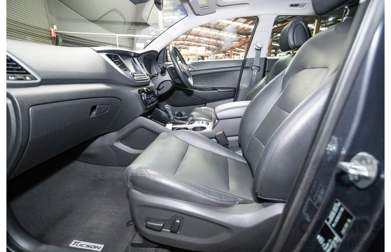 7/2016 Hyundai Tucson Highlander (AWD) TLe 4d Wagon Pepper Grey Metallic Turbo 1.6L