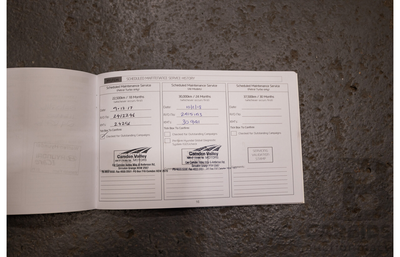 7/2016 Hyundai Tucson Highlander (AWD) TLe 4d Wagon Pepper Grey Metallic Turbo 1.6L