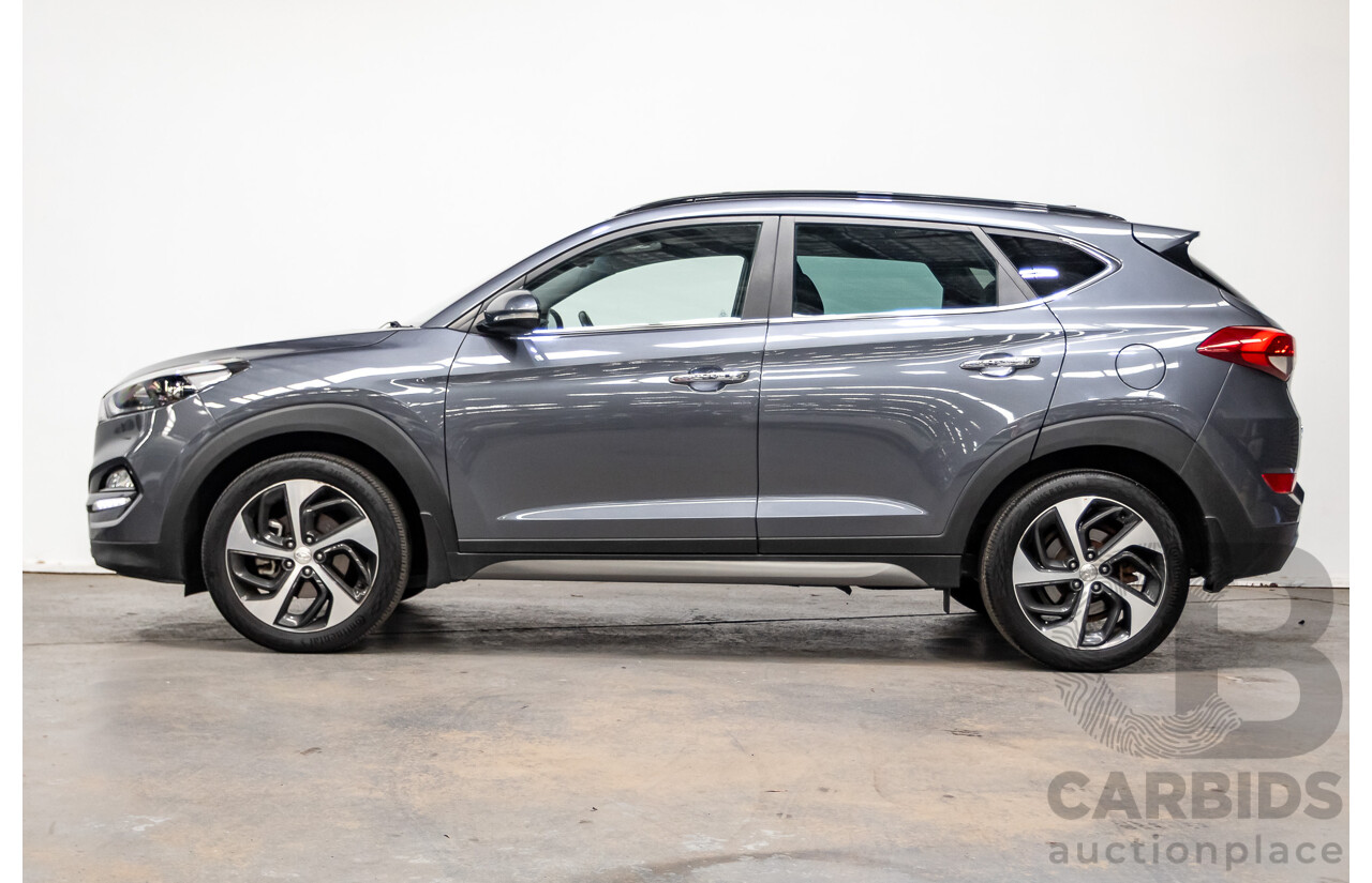 7/2016 Hyundai Tucson Highlander (AWD) TLe 4d Wagon Pepper Grey Metallic Turbo 1.6L