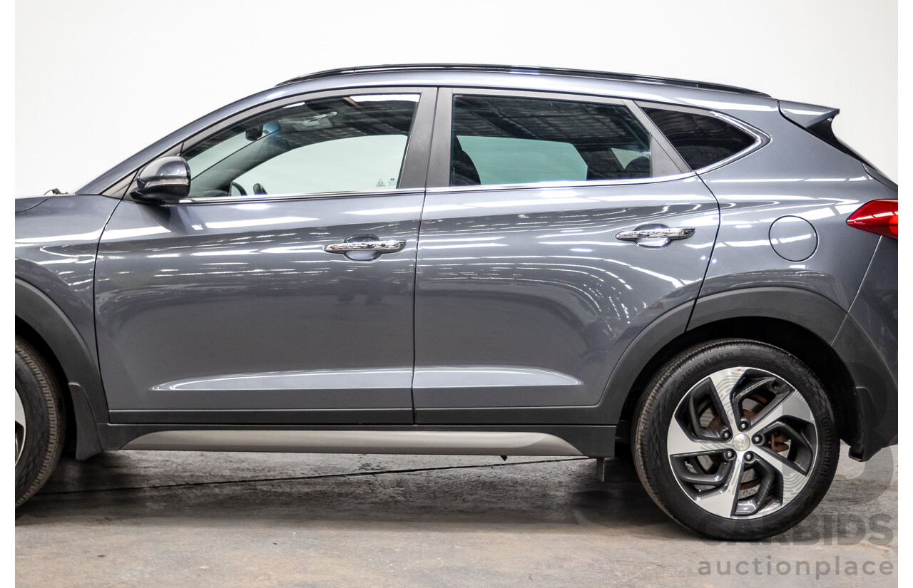 7/2016 Hyundai Tucson Highlander (AWD) TLe 4d Wagon Pepper Grey Metallic Turbo 1.6L