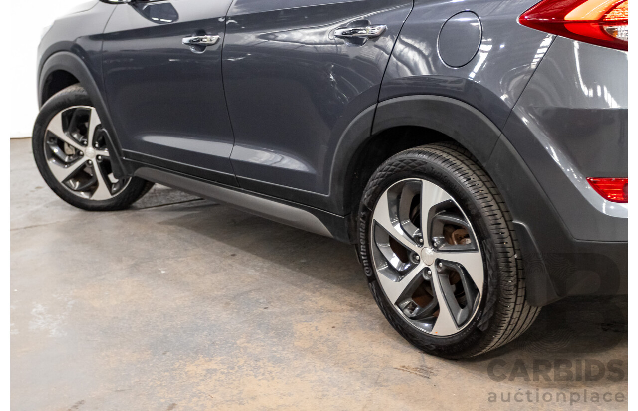 7/2016 Hyundai Tucson Highlander (AWD) TLe 4d Wagon Pepper Grey Metallic Turbo 1.6L