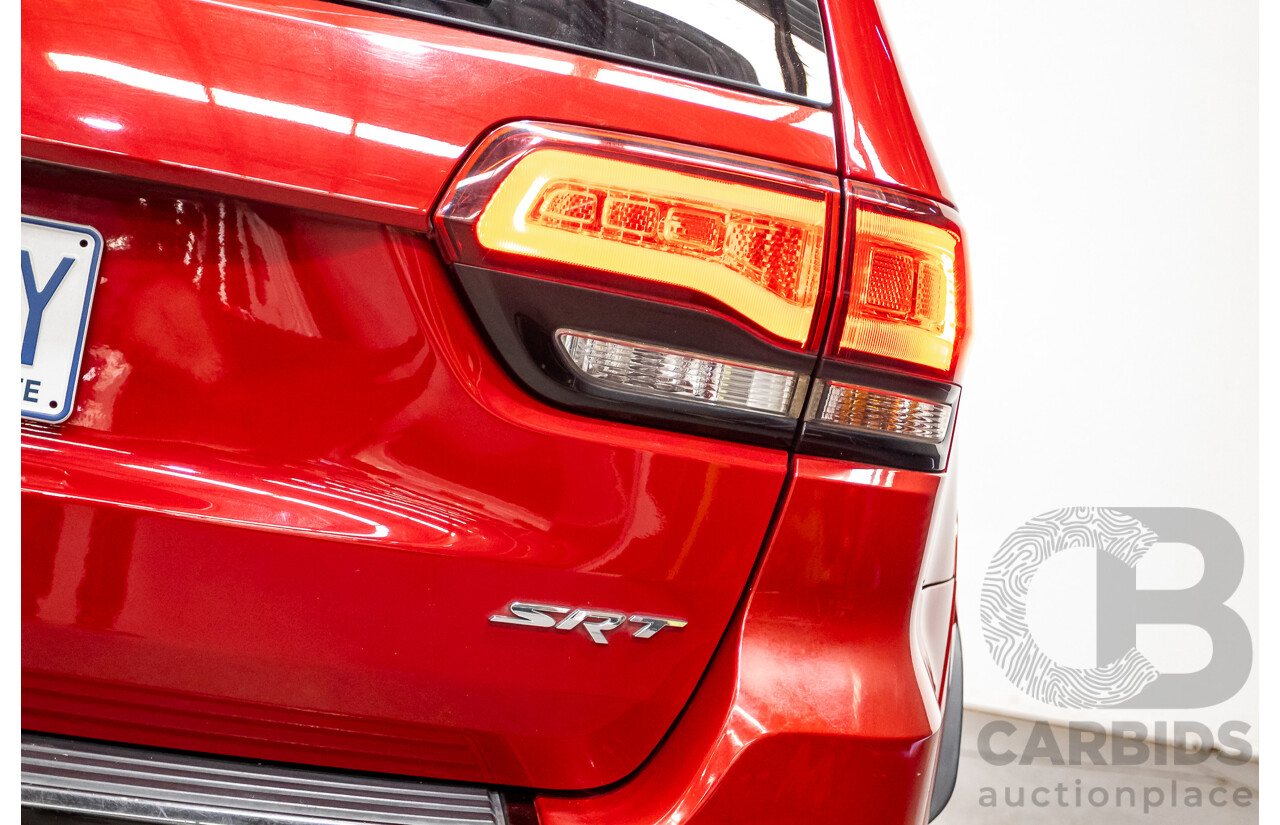 06/2015 Jeep Grand Cherokee SRT 8 (4x4) WK MY15 4d Wagon Redline Pearl V8 6.4L