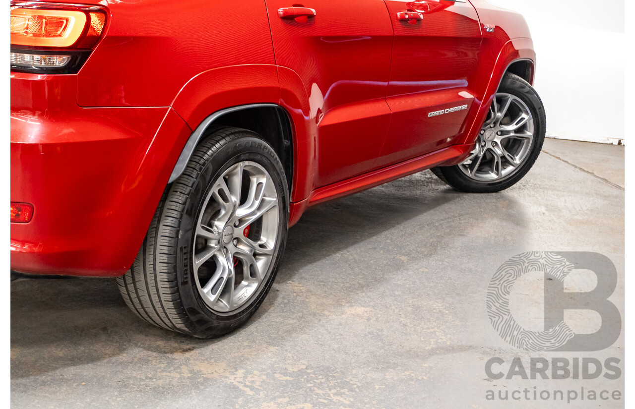 06/2015 Jeep Grand Cherokee SRT 8 (4x4) WK MY15 4d Wagon Redline Pearl V8 6.4L