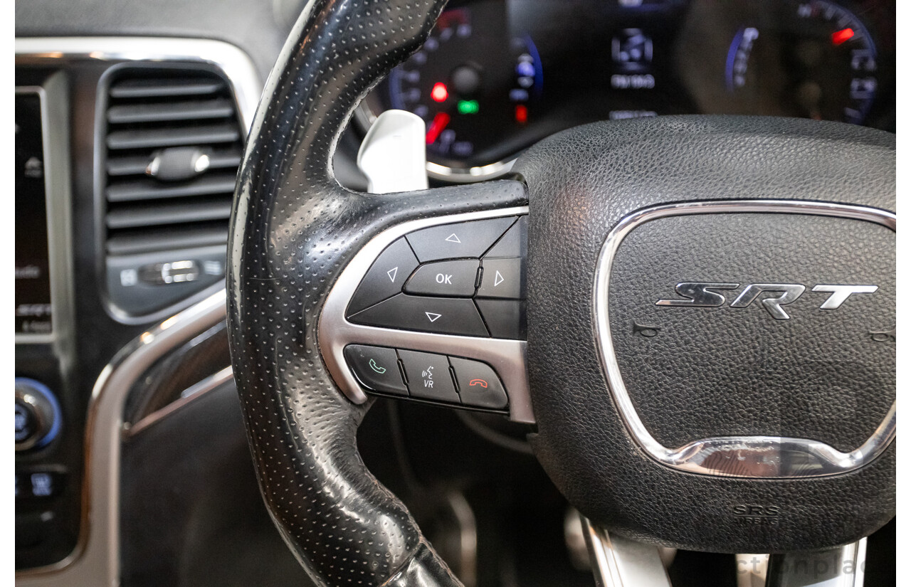 06/2015 Jeep Grand Cherokee SRT 8 (4x4) WK MY15 4d Wagon Redline Pearl V8 6.4L