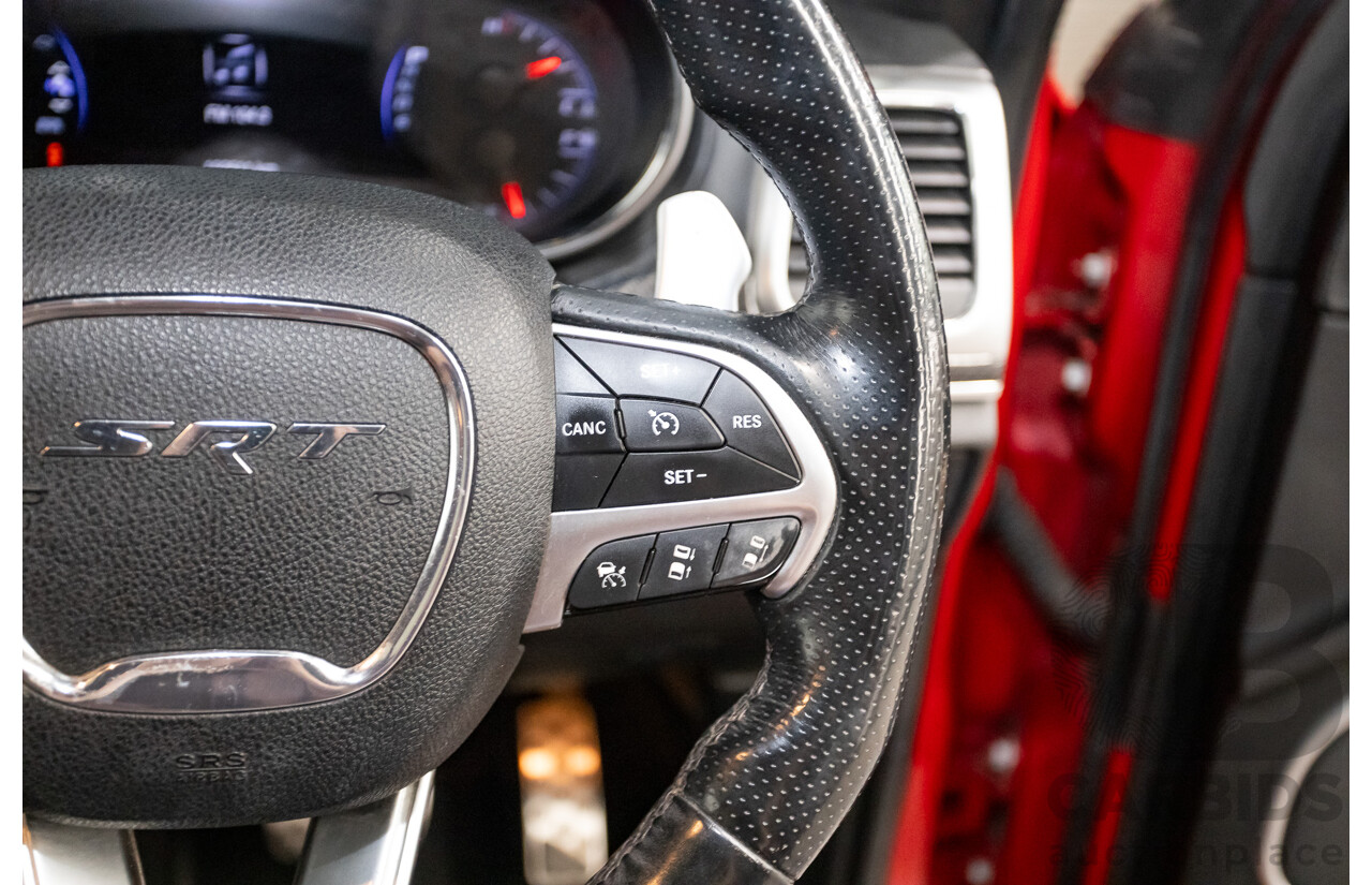 06/2015 Jeep Grand Cherokee SRT 8 (4x4) WK MY15 4d Wagon Redline Pearl V8 6.4L