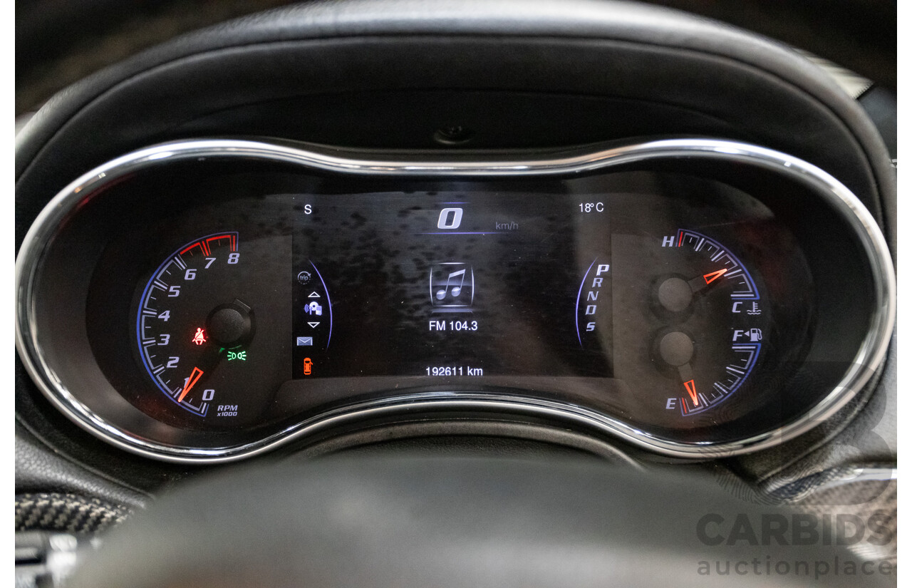 06/2015 Jeep Grand Cherokee SRT 8 (4x4) WK MY15 4d Wagon Redline Pearl V8 6.4L