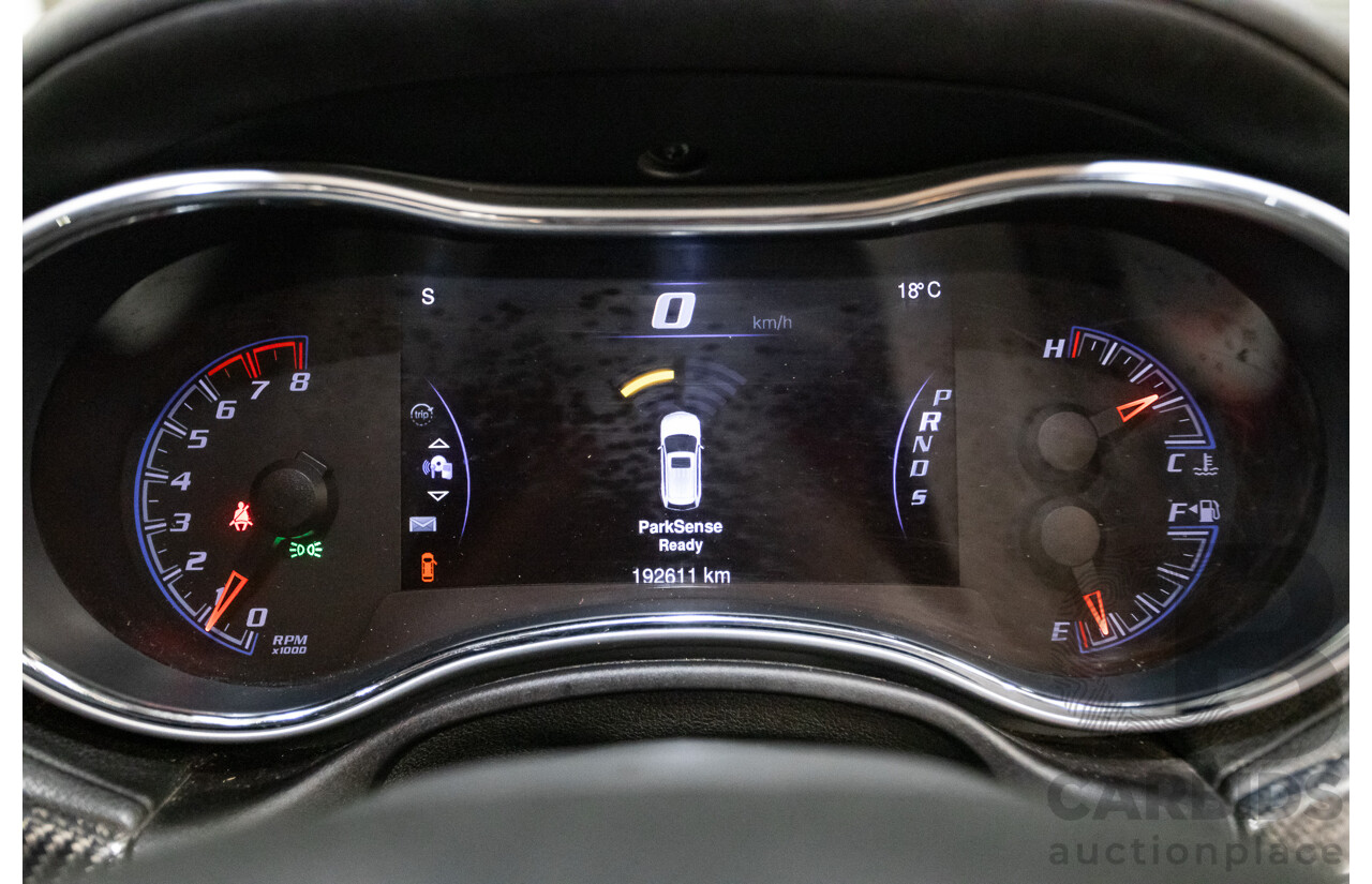 06/2015 Jeep Grand Cherokee SRT 8 (4x4) WK MY15 4d Wagon Redline Pearl V8 6.4L