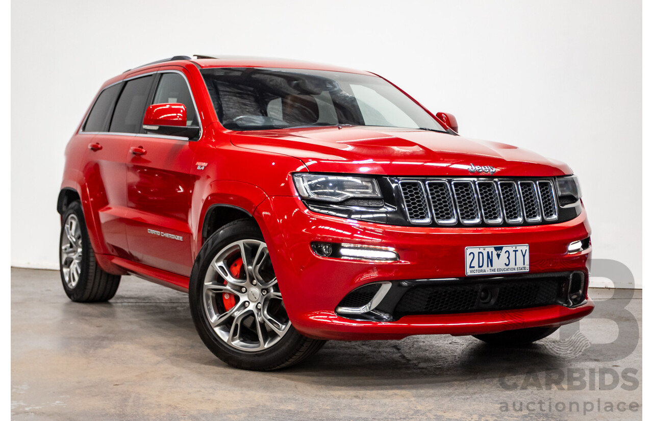 06/2015 Jeep Grand Cherokee SRT 8 (4x4) WK MY15 4d Wagon Redline Pearl V8 6.4L