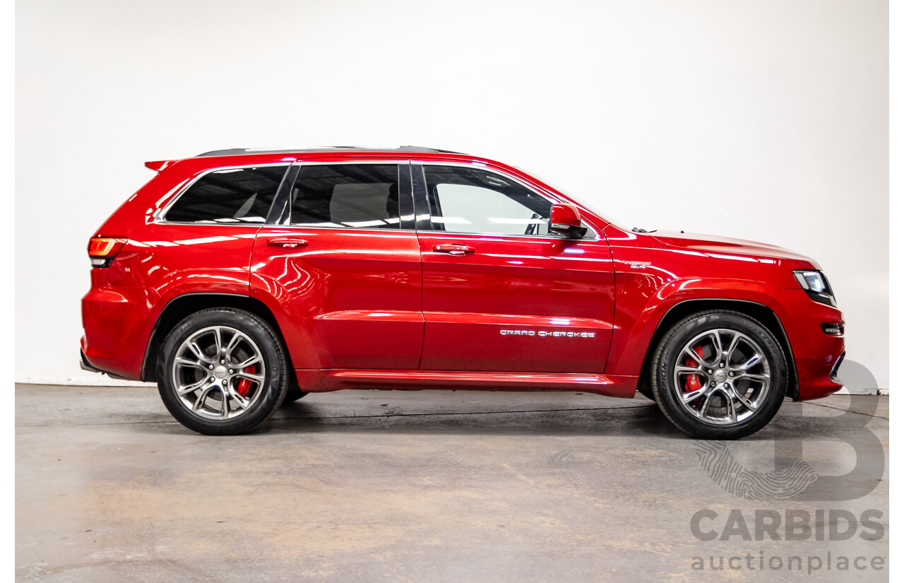 06/2015 Jeep Grand Cherokee SRT 8 (4x4) WK MY15 4d Wagon Redline Pearl V8 6.4L