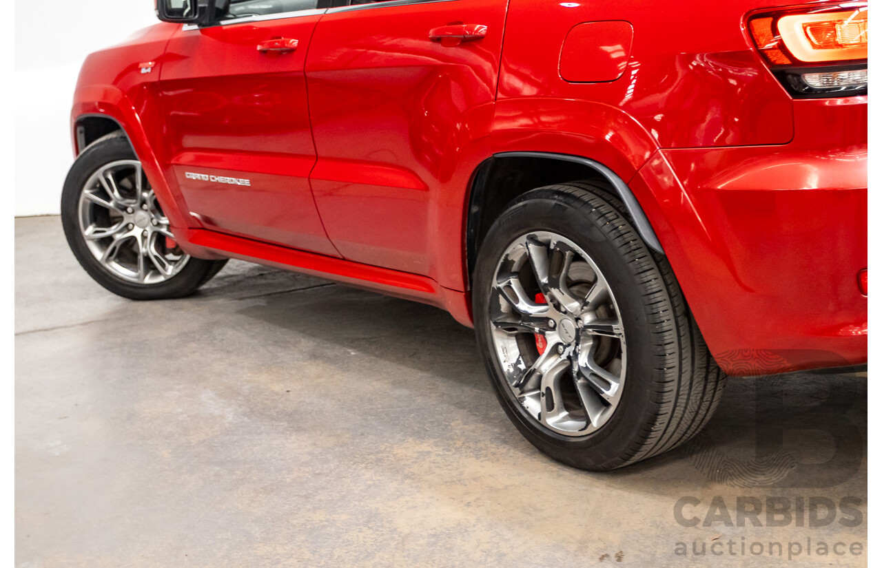 06/2015 Jeep Grand Cherokee SRT 8 (4x4) WK MY15 4d Wagon Redline Pearl V8 6.4L