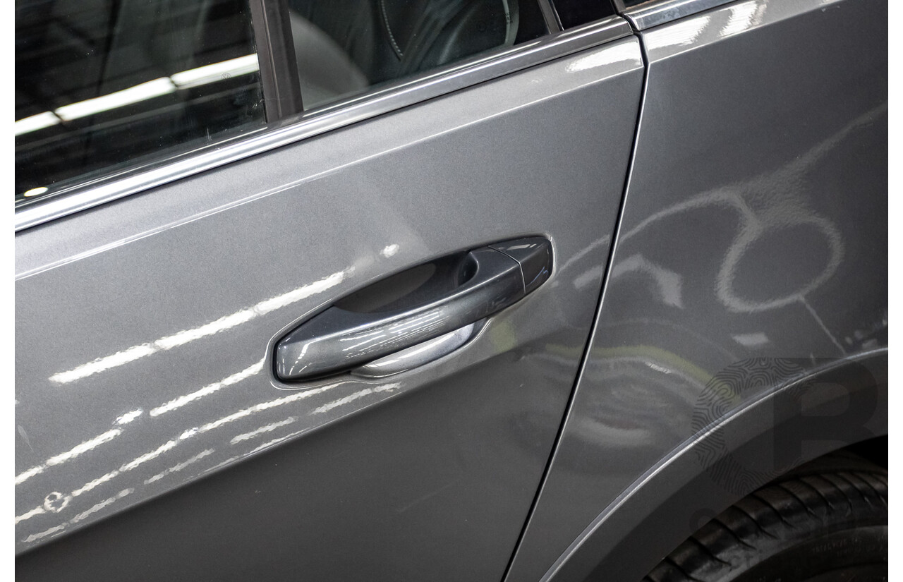 06/2017 Volkswagen Golf Alltrack 135 TDI Premium (AWD) AU MY18 4D Indium Grey Metallic Turbo Diesel 2.0L