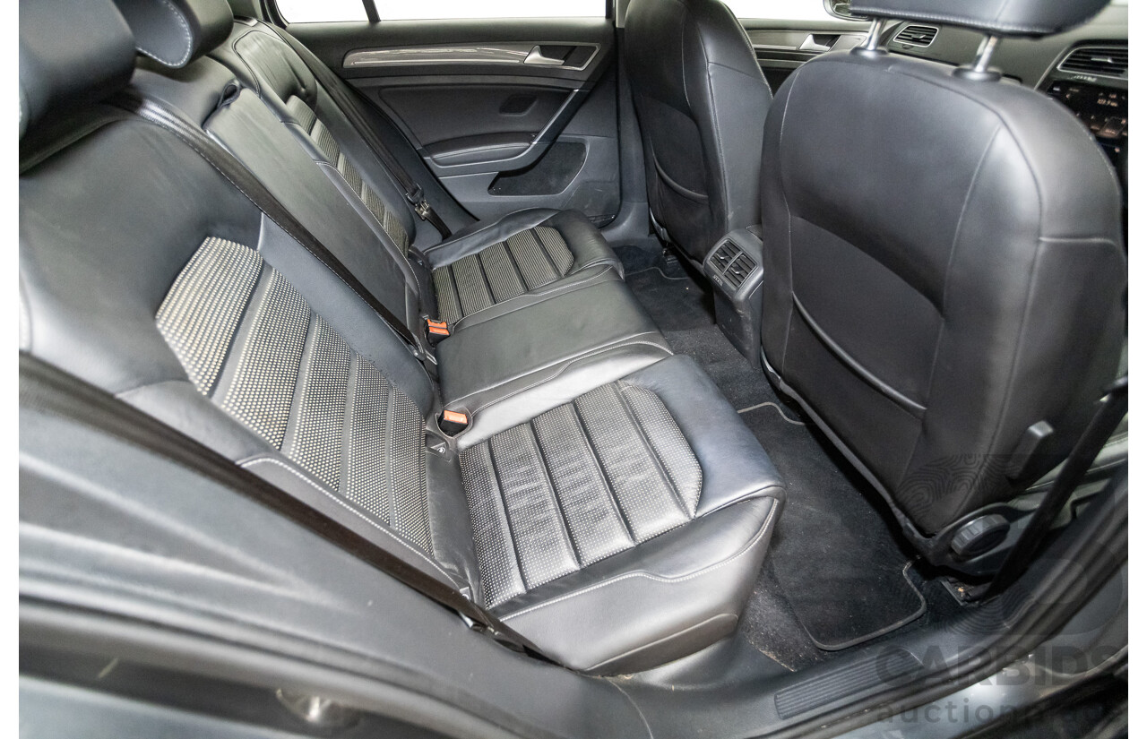 06/2017 Volkswagen Golf Alltrack 135 TDI Premium (AWD) AU MY18 4D Indium Grey Metallic Turbo Diesel 2.0L