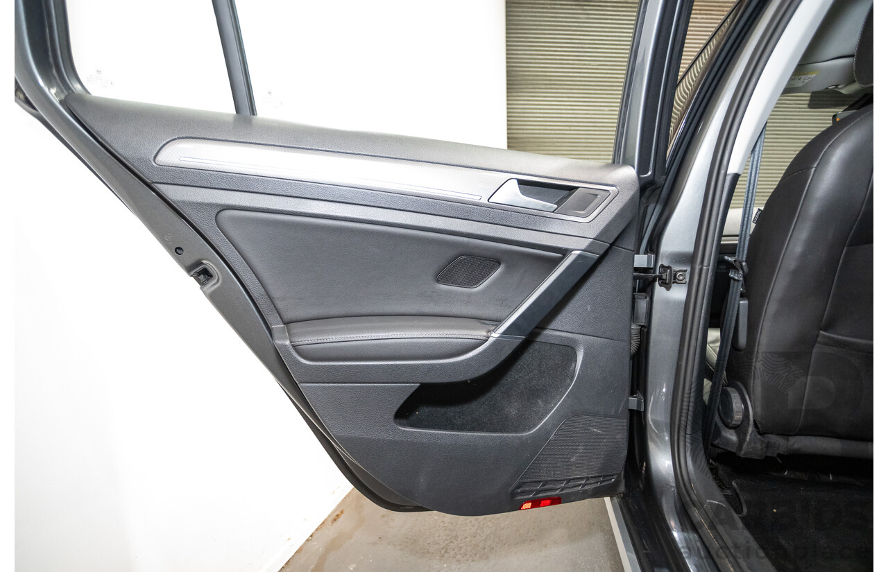 06/2017 Volkswagen Golf Alltrack 135 TDI Premium (AWD) AU MY18 4D Indium Grey Metallic Turbo Diesel 2.0L