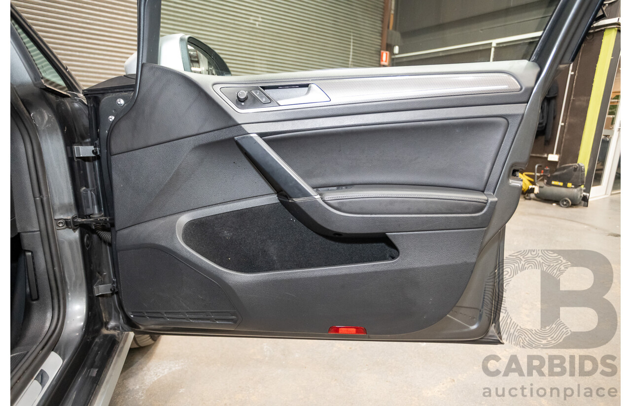 06/2017 Volkswagen Golf Alltrack 135 TDI Premium (AWD) AU MY18 4D Indium Grey Metallic Turbo Diesel 2.0L