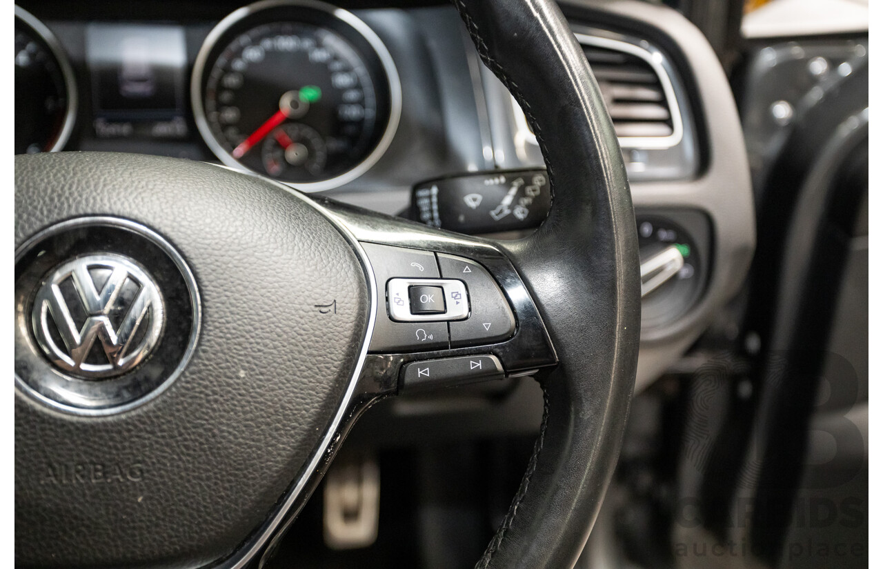 06/2017 Volkswagen Golf Alltrack 135 TDI Premium (AWD) AU MY18 4D Indium Grey Metallic Turbo Diesel 2.0L