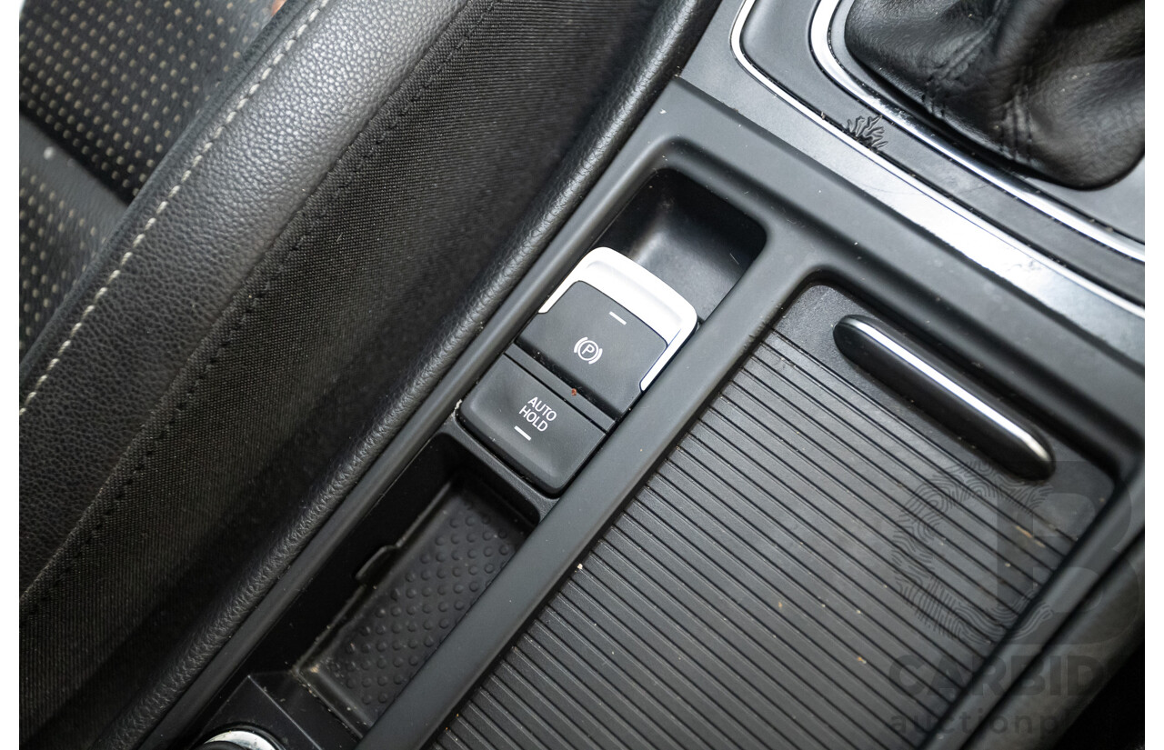 06/2017 Volkswagen Golf Alltrack 135 TDI Premium (AWD) AU MY18 4D Indium Grey Metallic Turbo Diesel 2.0L