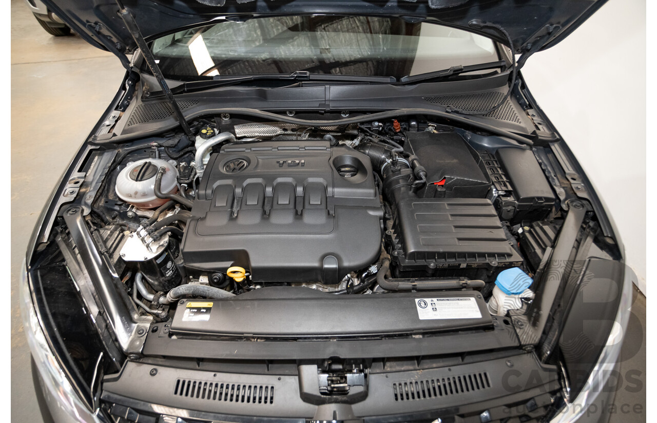 06/2017 Volkswagen Golf Alltrack 135 TDI Premium (AWD) AU MY18 4D Indium Grey Metallic Turbo Diesel 2.0L