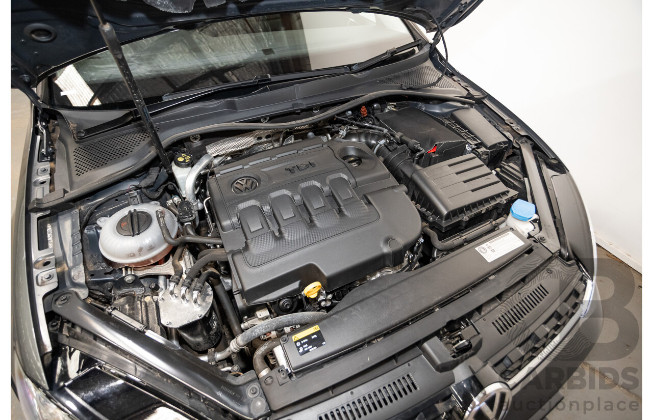 06/2017 Volkswagen Golf Alltrack 135 TDI Premium (AWD) AU MY18 4D Indium Grey Metallic Turbo Diesel 2.0L