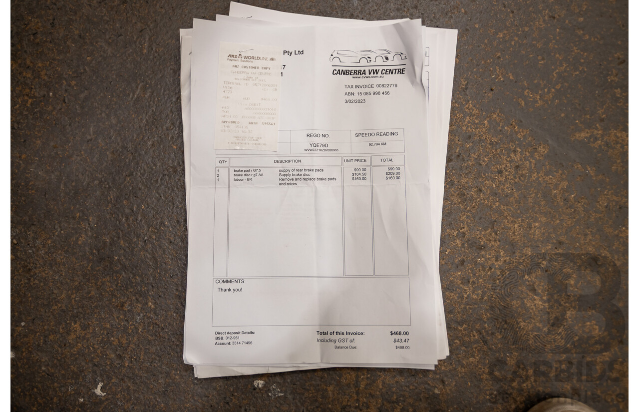 06/2017 Volkswagen Golf Alltrack 135 TDI Premium (AWD) AU MY18 4D Indium Grey Metallic Turbo Diesel 2.0L