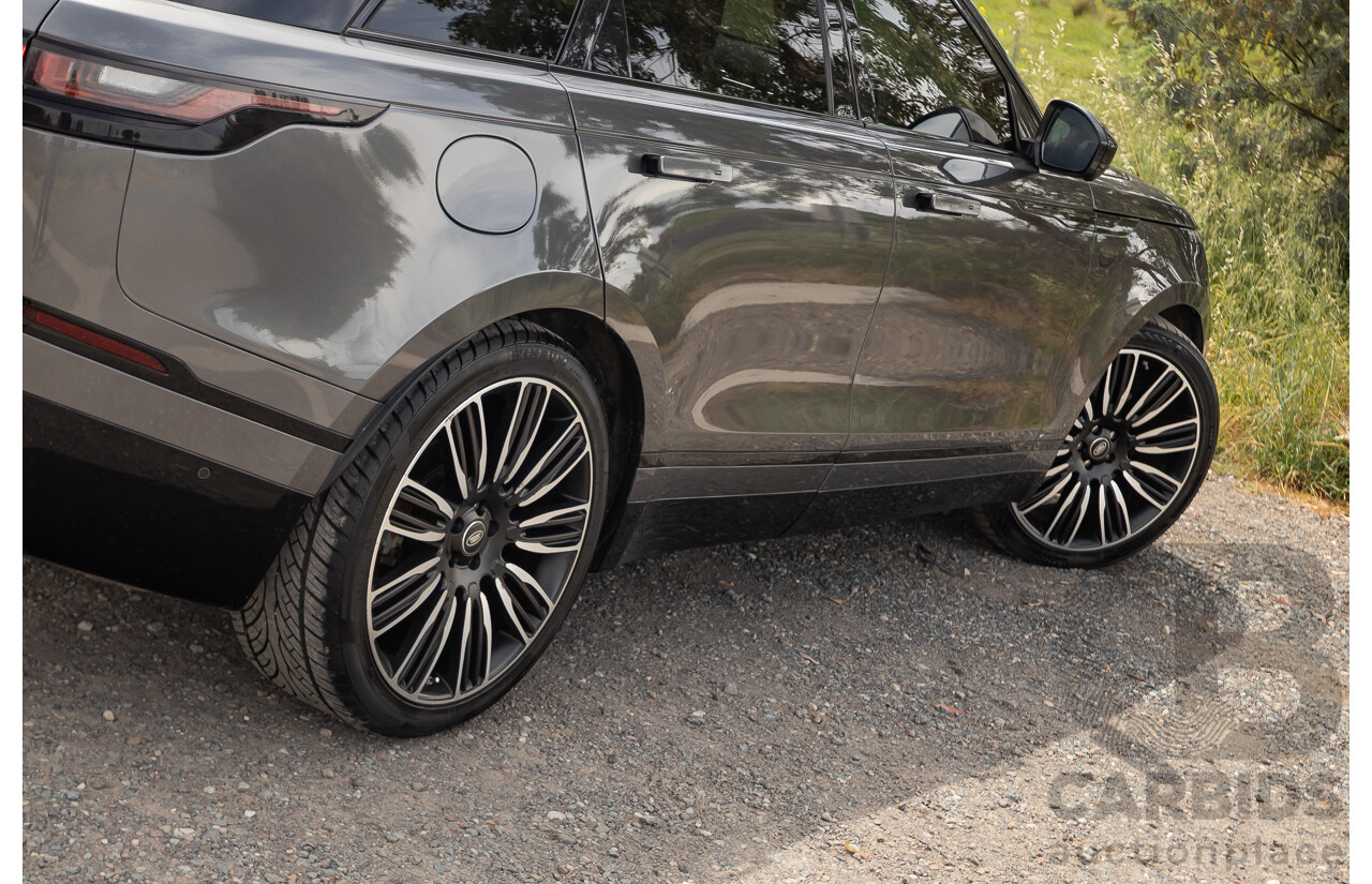 12/2017 Land Rover Range Rover Velar D300 HSE R-Dynamic (AWD) L560 MY18 4d Wagon Ammonite Grey Metallic Twin Turbo Diesel V6 3.0L