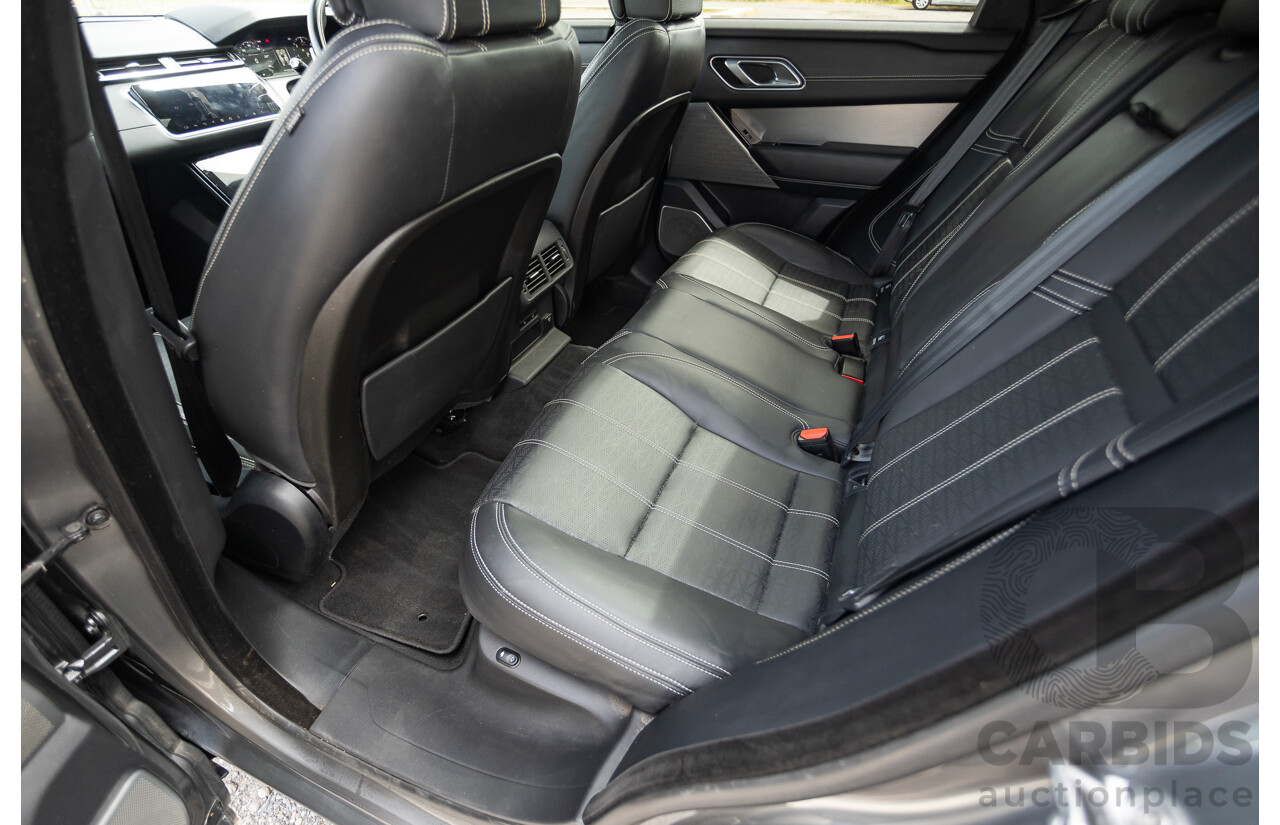 12/2017 Land Rover Range Rover Velar D300 HSE R-Dynamic (AWD) L560 MY18 4d Wagon Ammonite Grey Metallic Twin Turbo Diesel V6 3.0L