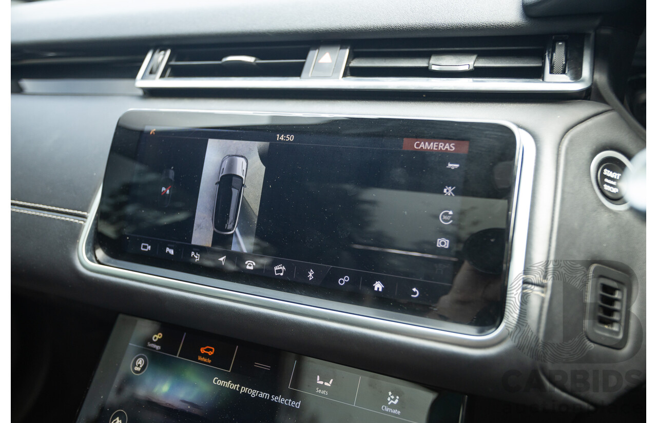 12/2017 Land Rover Range Rover Velar D300 HSE R-Dynamic (AWD) L560 MY18 4d Wagon Ammonite Grey Metallic Twin Turbo Diesel V6 3.0L