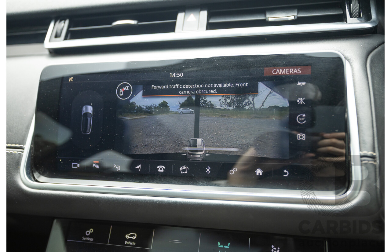 12/2017 Land Rover Range Rover Velar D300 HSE R-Dynamic (AWD) L560 MY18 4d Wagon Ammonite Grey Metallic Twin Turbo Diesel V6 3.0L