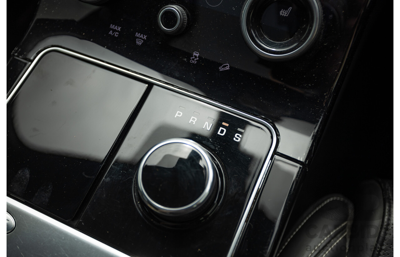 12/2017 Land Rover Range Rover Velar D300 HSE R-Dynamic (AWD) L560 MY18 4d Wagon Ammonite Grey Metallic Twin Turbo Diesel V6 3.0L