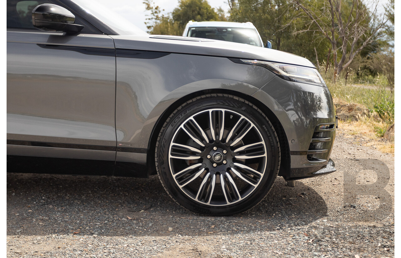 12/2017 Land Rover Range Rover Velar D300 HSE R-Dynamic (AWD) L560 MY18 4d Wagon Ammonite Grey Metallic Twin Turbo Diesel V6 3.0L