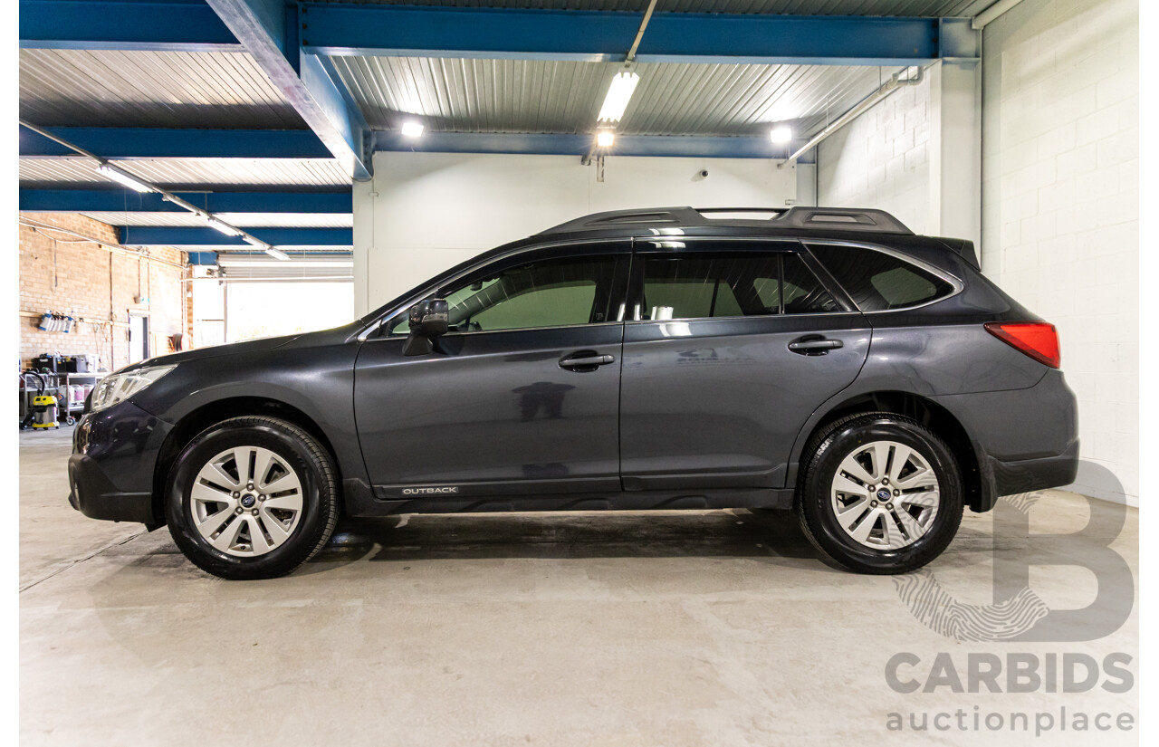 03/2016 Subaru Outback 2.0D AWD AWD MY16 4D Wagon Dark Grey Metallic Turbo Diesel 2.0L
