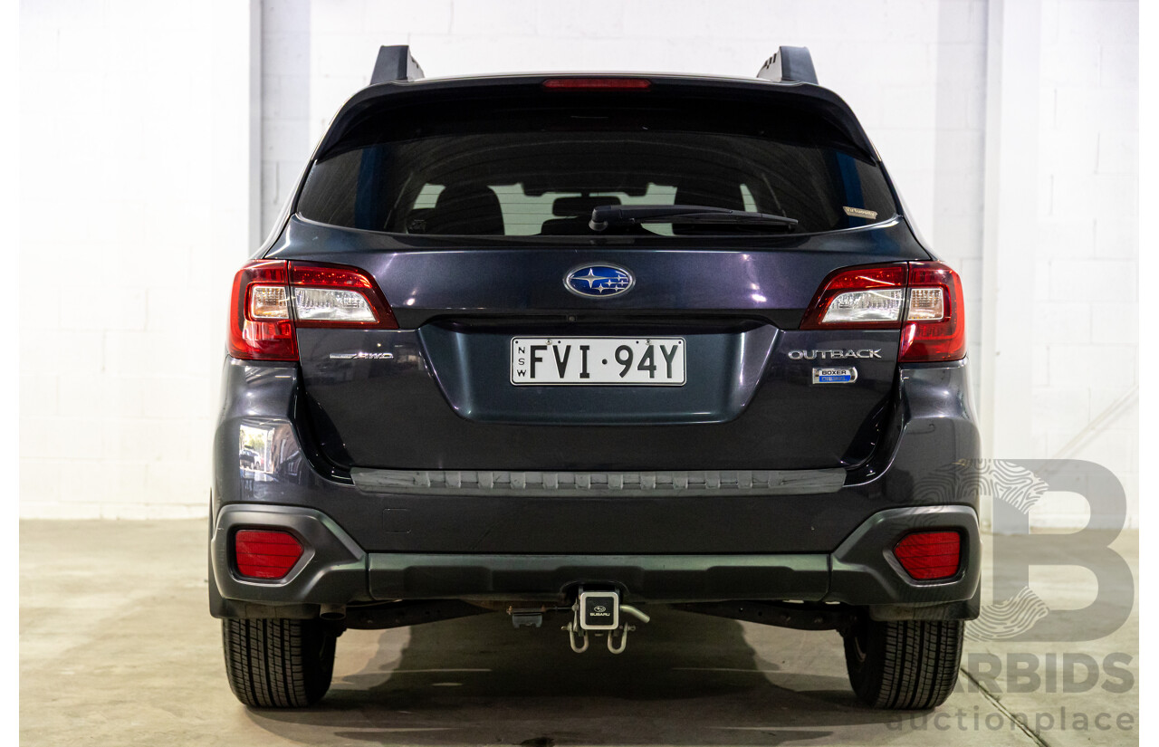 03/2016 Subaru Outback 2.0D AWD AWD MY16 4D Wagon Dark Grey Metallic Turbo Diesel 2.0L
