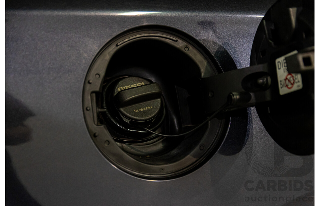 03/2016 Subaru Outback 2.0D AWD AWD MY16 4D Wagon Dark Grey Metallic Turbo Diesel 2.0L